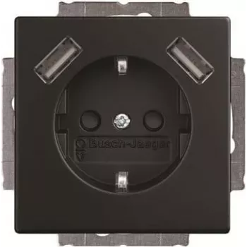 BJ 20 EUCB2USB-885 SCHUKO-/2x USB-Steckdose (2CKA002011A6279)