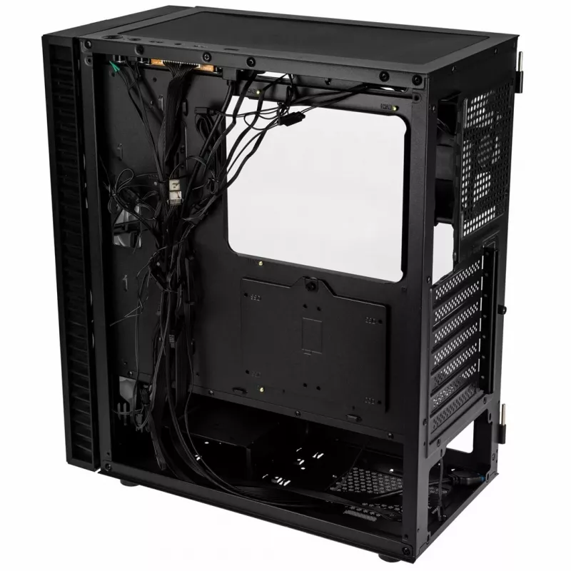 Kolink Observatory HF Glass ARGB Midi-Tower - schwarz