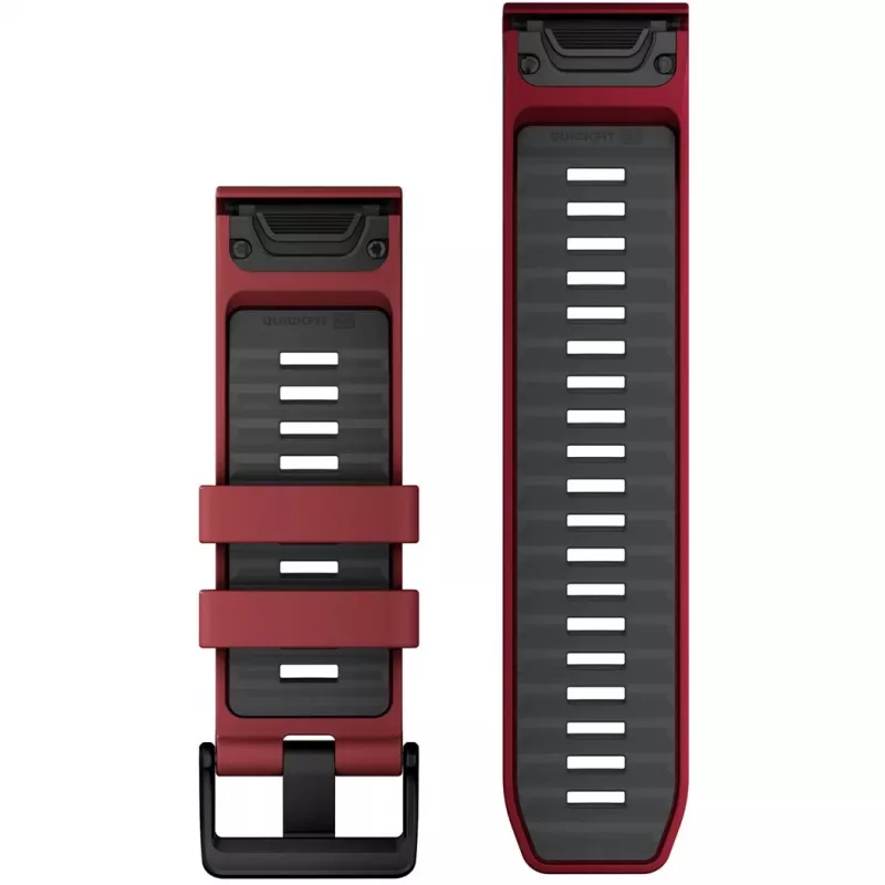 Band Garmin QuickFit 010-13393-06 Graphite Red