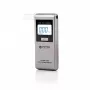 Alkoholtester ORO‑MED X12 PRO SILVER — kontaktloser Atemalkoholtester, Bereich 0–4 g/L, LCD, AAA-Batterien