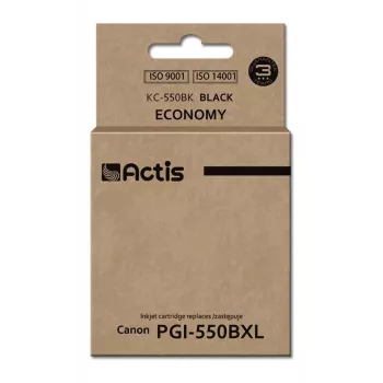 Actis KC-550Bk Tinte (Ersatz für Canon PGI-550BK; Standard; 23 ml; schwarz)