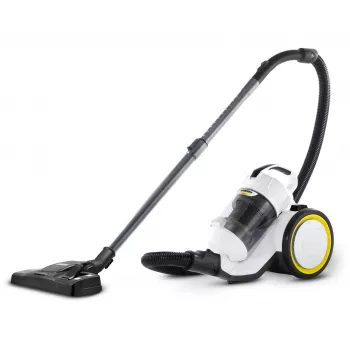 Zylinderstaubsauger Karcher VC 3 — Trockensauger für zu Hause, 700 W, 0,9 L beutellos, HEPA 13, Teleskoprohr, 1,5 m Schlauch