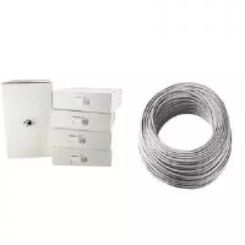 LogiLink Patch Kabel, Cat. 5e, S/FTP, 305 m, Grau 4 x 2 AWG 26/7, Folienschirmung, S/FTP Shielded (CPV0018)