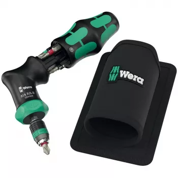 Multi-bit screwdriver Wera Kraftform Kompakt Pistol RA-R 1 7 pcs