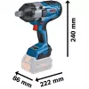 Bosch GDS 18V-1050 H Professional 1750 RPM Schwarz, Blau