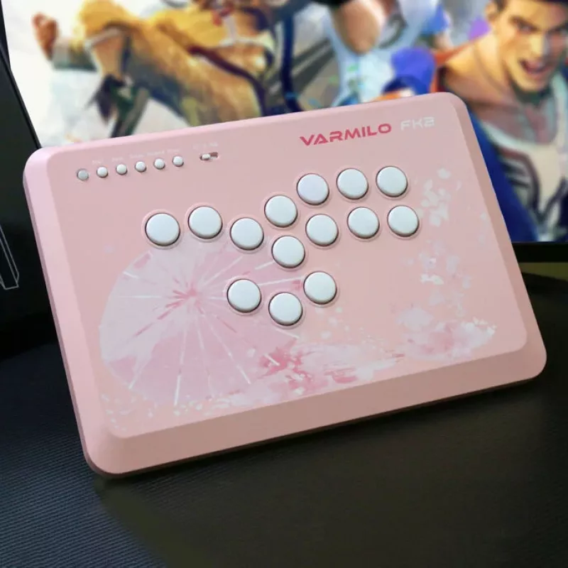 Gaming Arcade Controller Varmilo FK2 Sakura GAJO-952 kabelgebunden kompaktes Layout