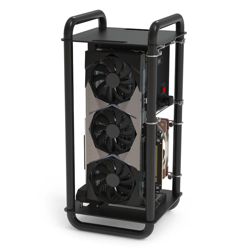 Streacom DA6 Mini-ITX-Gehäuse - schwarz (ST-DA6B)
