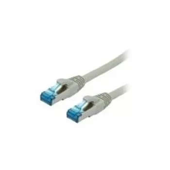 VALUE - Patchkabel - RJ-45 (M) - RJ-45 (M) - 50 cm - UTP - CAT 6a - gepresst - Grau (21.99.0870)