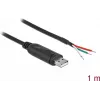 Adapterkabel USB 2.0 Typ-A auf Seriell RS-232 DeLOCK 62930
