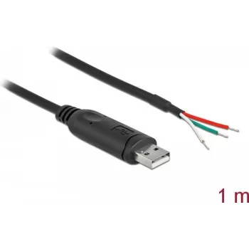 Adapterkabel USB 2.0 Typ-A auf Seriell RS-232 DeLOCK 62930