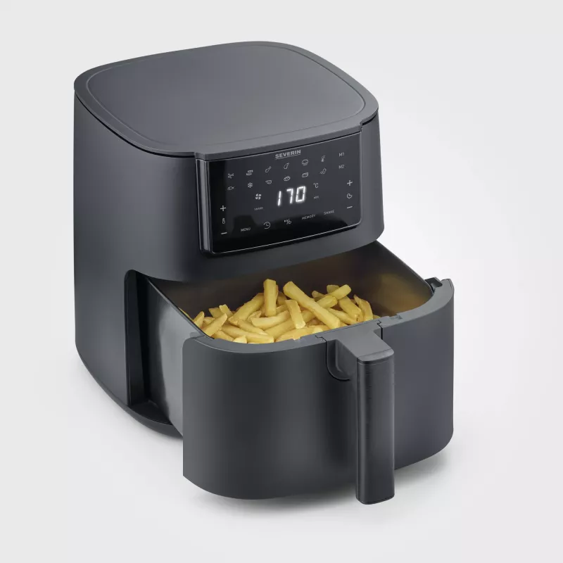 Heißluftfritteuse SEVERIN FR 2462 1400W 3,5L Tischfritteuse mit Temperaturregelung