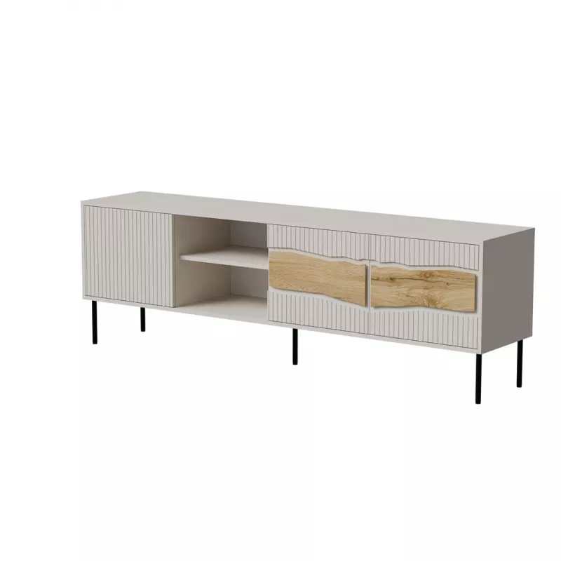 TV-Schrank cama meble INSERTO 3D1W 190x40x62 cm Cashmere-Finish mit LED
