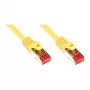 Netzwerkkabel Alcasa 0,25 m Cat. 6 S/FTP Gelb
