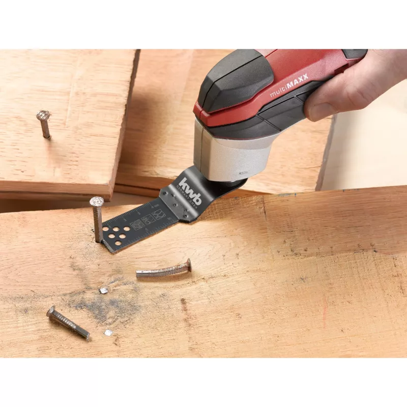 KWB Multifunktionswerkzeug-Set für Holz, Metall, Kunststoff, 17-teilig