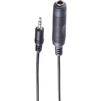 Audiokabel ShiverPeaks BS30701 0,2 m 3,5 mm auf 6,35 mm Schwarz