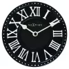 NeXtime klok 5187zw London Table, Ø16 cm, Wand, Schwarz/Weiß