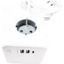 Technaxx 5004 Steckdosenwürfel Weiß Geerdeter Stecker 1 Stück (5004)