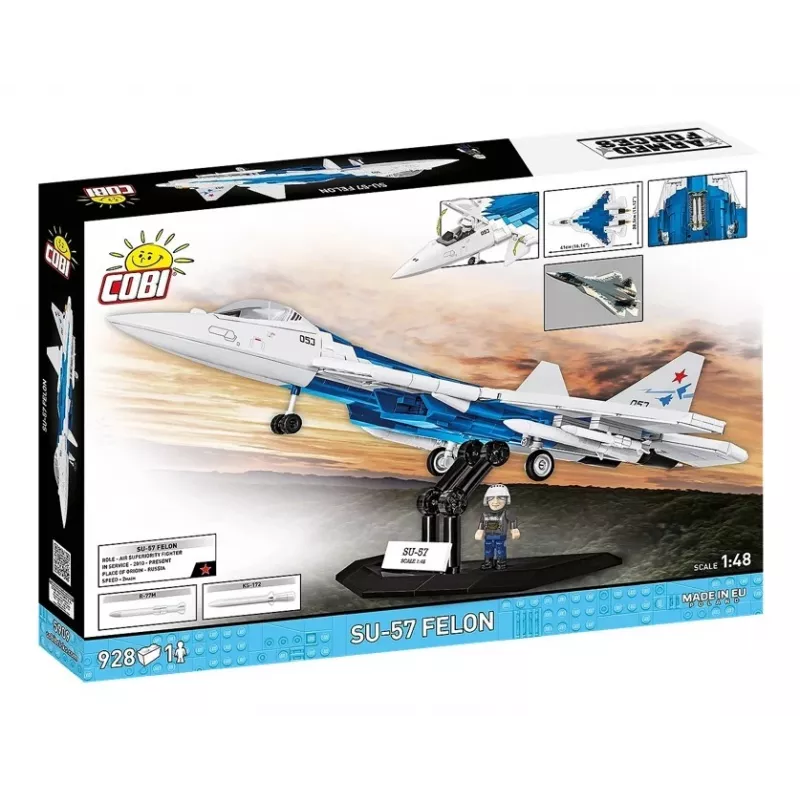 Bausatz Cobi SU-57 Felon, 928 Teile – Cobi Modell COBl-5909