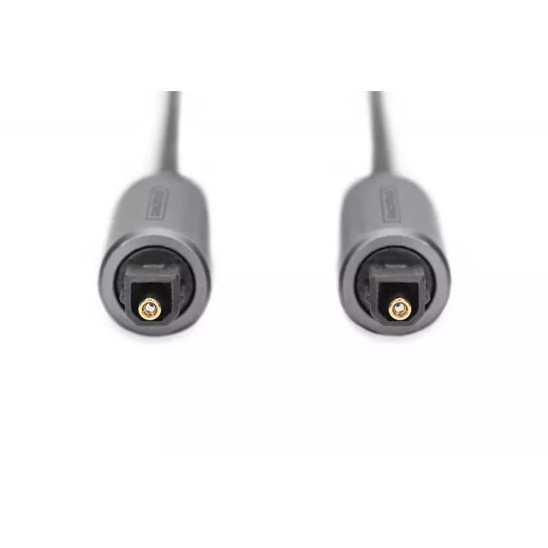 Digitus Toslink-Verbindungskabel 3 m Stecker auf Stecker vergoldet