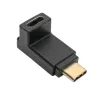 Tripp Eaton Tripp Lite Series USB-C auf USB Typ C Adapter Konverter Rechtwinklig M/F 10Gbps 3A - USB-Adapter - 24 Pin USB-C (M)