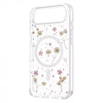 Rückseitenabdeckung FIXED für Apple iPhone Air – TPU, MagBloom-kompatibel, Blush Plum