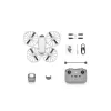 DJI Flip Drohne mit 4 Rotoren, 48 MP Kamera, 3840×2160 Video, 3110 mAh Akku, Schwarz/Weiß