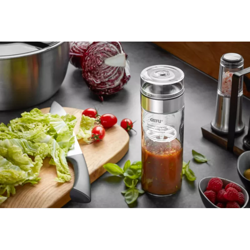 GEFU MIX G-14491 Glas-Dressing-Shaker, 500 ml