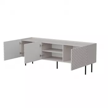 Cama LUCCA 3D TV-Schrank 165x40x59 Kaschmir