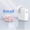 Netzteil UGREEN X512 20W USB-C PD-Schnellladung, pink, 100–240V Eingang, 1× USB-C