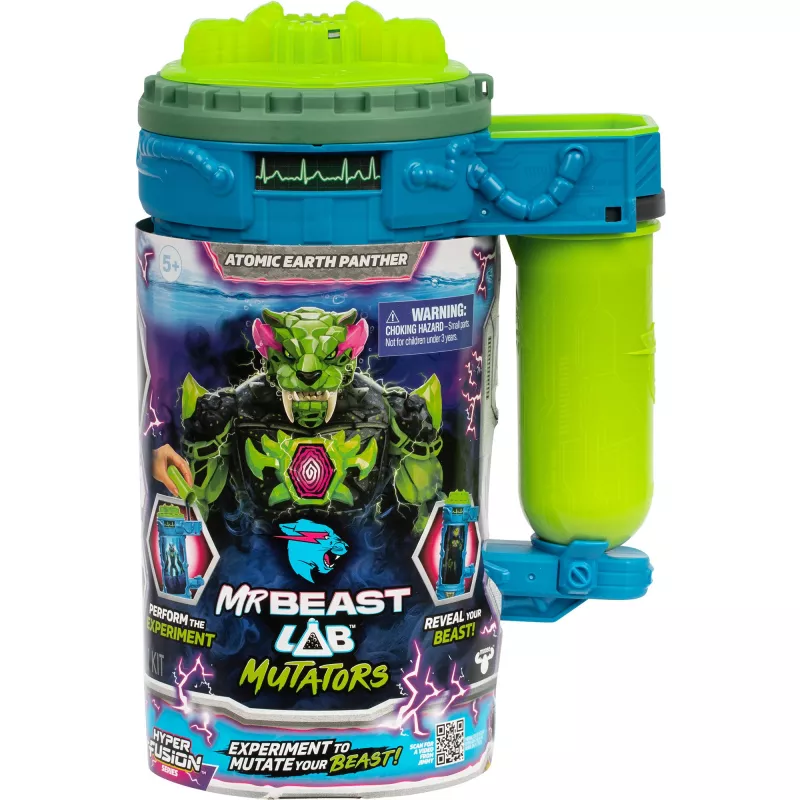 MrBeast Lab Mutators S2 Mutation Chamber - Atomic Earth Panther, Spielfigur