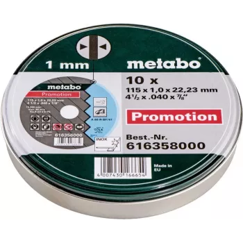 Kreissägeblatt Metabo 616358000 11,5 cm 10 Stk.