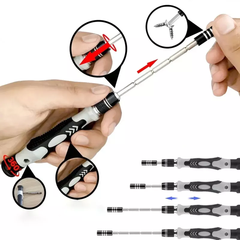 Extralink Präzisions-Schraubendreher-Set, 118 in 1 Torx-Schraubendreher und Präzisionswerkzeuge