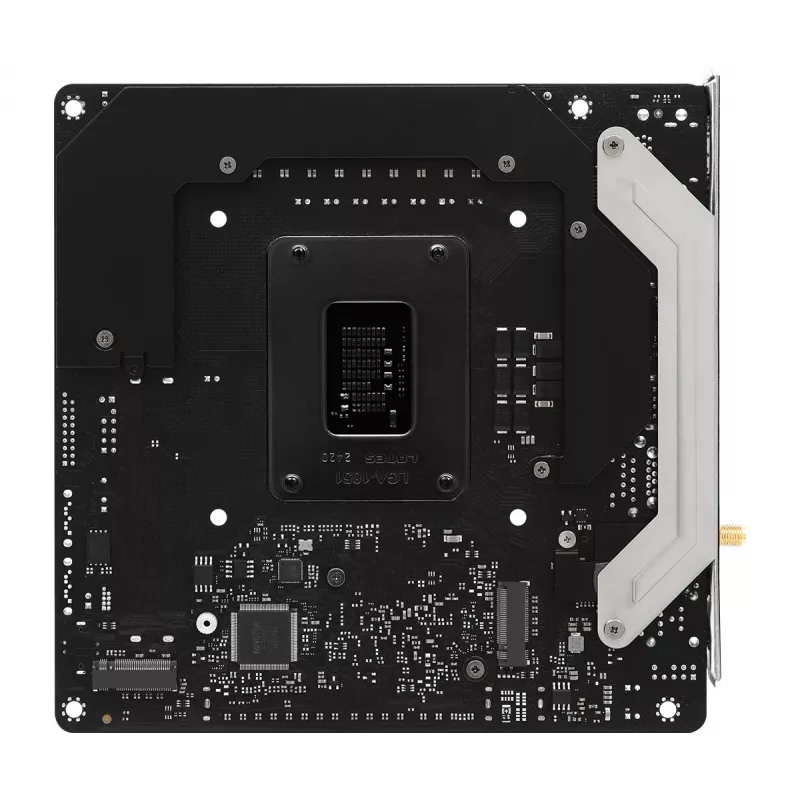 ASRock Phantom Gaming Z890I Nova WiFi Mainboard — Intel Z890, LGA 1851, Mini-ITX, DDR5, 2x M.2, Wi‑Fi 6E/7, 5Gb LAN, Thunderbolt