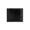 Wandgehäuse LANBERG 9U 19 Zoll WF01-6609-10B, 600×600×507 mm, 60 kg, IP20, schwarz