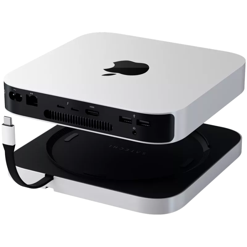 Laptop-Dock Satechi ST-GMMSHS kabelgebunden USB 3.2 Gen 2 Typ-C Weiß