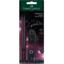 Graphitstift Faber-Castell 118296 B Schwarz Rose 2 Stück