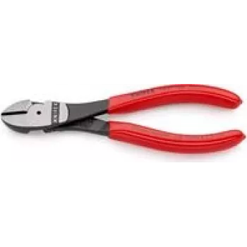 KNIPEX Hochleistungs-Diagonalzange 160 mm, Kunststoffbeschichtung