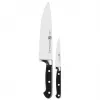Haushaltsmesser ZWILLING 35645-000-0, Edelstahlklinge, schwarzer Griff, 420 × 95 mm
