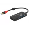 USB-Hub DeLOCK 3.0 3 Port extern + 2 x SD-Slot