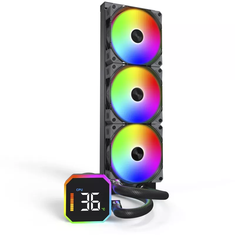 CPU KÜHLER MULTI SOCKEL SCHWARZ/HYPERFLOW DIGITAL 360 MONTECH