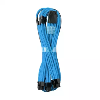 CableMod C-Series PRO ModMesh 12VHPWR auf 3x PCI-e Kabel für Corsair - 60 cm, hellblau