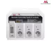 MCE153 Funksteckdosen 3er-Set - programmierbar + Fernbedienung