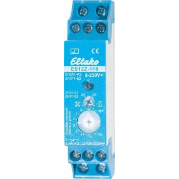 Eltako Stromstoßschalter ES12Z-110, 1 Schließer + 1 Öffner 16 A ES12Z-110 8 - 230 V/UC 1 Schließer/1 Öffner 16 A 250 V/