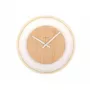 NeXtime klok 3046 Wood Loop, Ø30 cm, Wand, Holz
