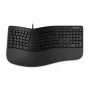 Ergonomische Tastatur BE Layout Azerty Schwarz BE Layout