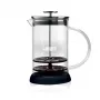 Bialetti Cappuccinatore Vetro 6tz manueller Milchaufschäumer 330ml