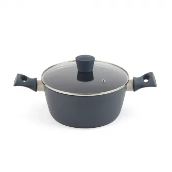 Kochtopf Salter BW12270EU7 24 cm Edelstahl, induktionsgeeignet, rund