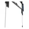 B-Tech Elements Fixed 400 flach 65 Zoll Wandhalterung Schwarz Blau Max 50 kg