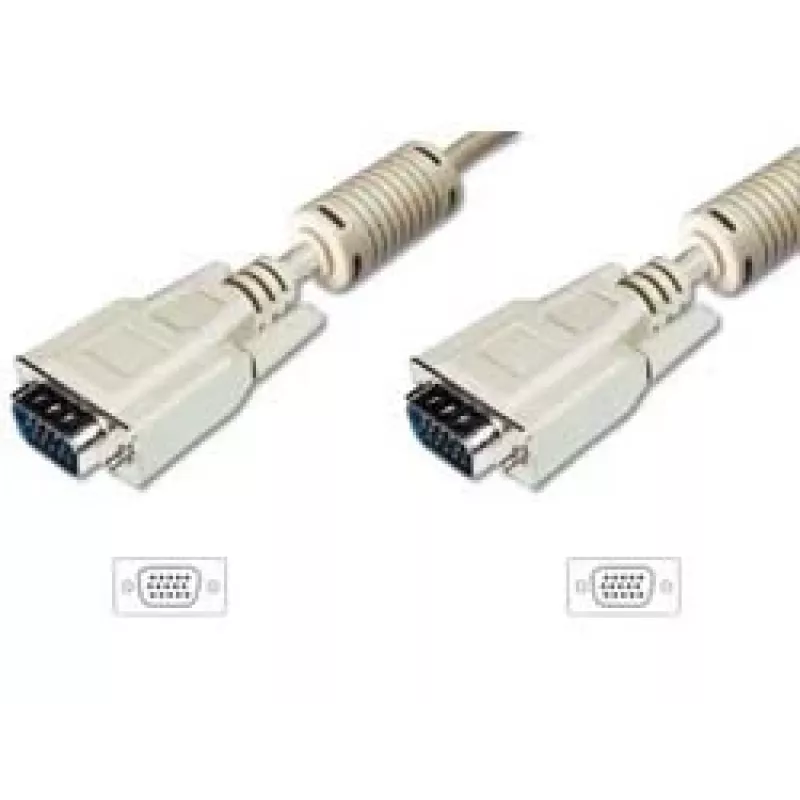 VGA-Monitoranschlusskabel Digitus AK-310103-018-E