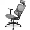 Bürostuhl Sharkoon OfficePal C40M Mesh-Sitz Mesh-Rückenlehne, Grau, max. 150 kg
